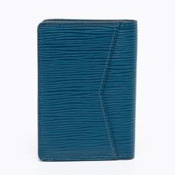 مملوكة مسبقًا محفظة جيب لوي فيتون سيان جلد أيبي