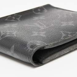 Pre Owned Louis Vuitton Monogram Eclipse Canvas Multiple Wallet