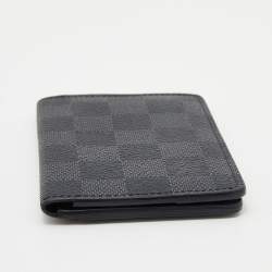 Pre Owned Louis Vuitton Damier Graphite Canvas Pocket Organizer