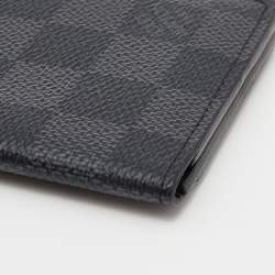 Pre Owned Louis Vuitton Damier Graphite Canvas Pocket Organizer