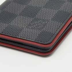 Pre Owned Louis Vuitton Bordeaux Damier Graphite Canvas Pocket Organizer