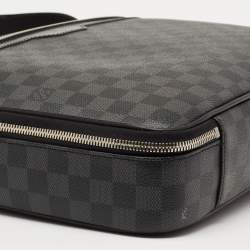 مملوكة مسبقًا Louis Vuitton Damier Graphite Canvas Graffit Steve Briefcase