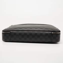 مملوكة مسبقًا Louis Vuitton Damier Graphite Canvas Graffit Steve Briefcase