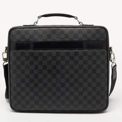 مملوكة مسبقًا Louis Vuitton Damier Graphite Canvas Graffit Steve Briefcase