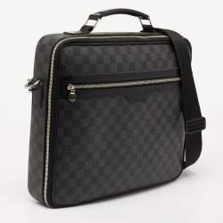 مملوكة مسبقًا Louis Vuitton Damier Graphite Canvas Graffit Steve Briefcase