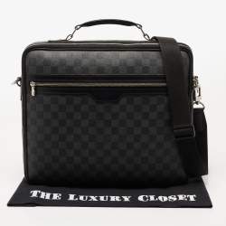 مملوكة مسبقًا Louis Vuitton Damier Graphite Canvas Graffit Steve Briefcase