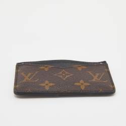 Pre Owned Louis Vuitton Monogram Macassar Canvas Neo Porte Cartes Card Holder