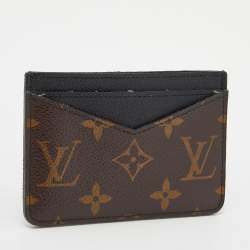 Pre Owned Louis Vuitton Monogram Macassar Canvas Neo Porte Cartes Card Holder