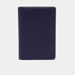 Louis Vuitton Navy Blue Epi Leather Pocket Organiser Louis Vuitton