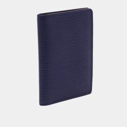 Pre Owned محفظة لوي فيتون جلد أيبي أزرق كحلي