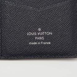 Pre Owned محفظة لوي فيتون جلد أيبي أزرق كحلي