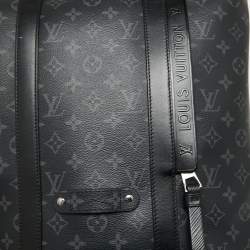 Pre Owned Louis Vuitton Monogram Eclipse Canvas Tote Backpack