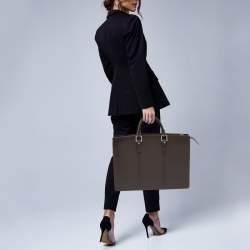 Louis Vuitton Louis Vuitton Lozan Briefcase - Black Briefcases