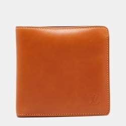 orange louis vuitton wallet