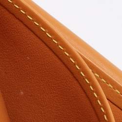 Pre Owned Louis Vuitton Orange Nomade Leather Marco Wallet
