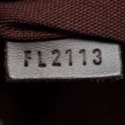 Pre Owned Louis Vuitton Damier Ebene Canvas District MM Bag