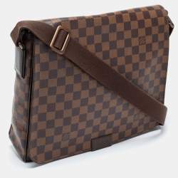 Pre Owned Louis Vuitton Damier Ebene Canvas District MM Bag