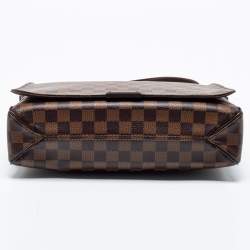 Pre Owned Louis Vuitton Damier Ebene Canvas District MM Bag