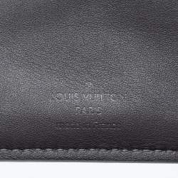 Pre Owned محفظة لوي فيتون مالتبل جلد رصاصي داكن