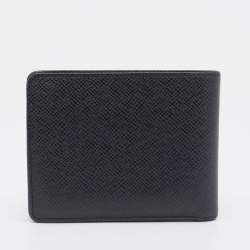 Pre Owned محفظة لوي فيتون جلد أسود متعددة