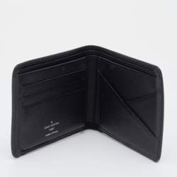 Pre Owned محفظة لوي فيتون جلد أسود متعددة