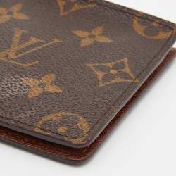 Pre Owned محفظة لوي فيتون بورت بيليت كانفاس مونوغرامي