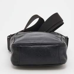 Pre Owned حقيبة لوي فيتون دانوب جلد شادو مونوغرامي متوسطة