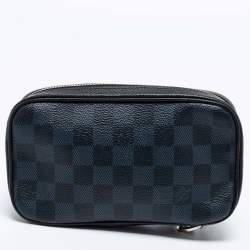 مملوكة مسبقًا محفظة لوي فيتون سوفت كانفاس دامييه كوبالت بسحاب