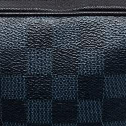 مملوكة مسبقًا محفظة لوي فيتون سوفت كانفاس دامييه كوبالت بسحاب