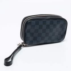 مملوكة مسبقًا محفظة لوي فيتون سوفت كانفاس دامييه كوبالت بسحاب