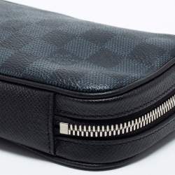 مملوكة مسبقًا محفظة لوي فيتون سوفت كانفاس دامييه كوبالت بسحاب