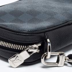 مملوكة مسبقًا محفظة لوي فيتون سوفت كانفاس دامييه كوبالت بسحاب