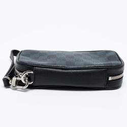 مملوكة مسبقًا محفظة لوي فيتون سوفت كانفاس دامييه كوبالت بسحاب