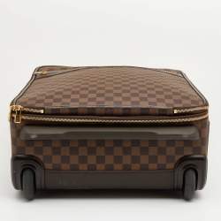 Pre Owned Louis Vuitton Damier Ebene Canvas Pegase 55 Luggage