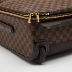 Pre Owned Louis Vuitton Damier Ebene Canvas Pegase 55 Luggage