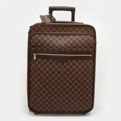 Authentic Louis Vuitton Damier Pegase 55 Travel Carry Bag N23294