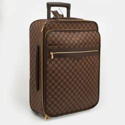 Pre Owned Louis Vuitton Damier Ebene Canvas Pegase 55 Luggage