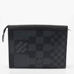 مملوكة مسبقًا Louis Vuitton Damier Graphite 3D Canvas Pochette Voyage MM