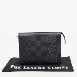 مملوكة مسبقًا Louis Vuitton Damier Graphite 3D Canvas Pochette Voyage MM