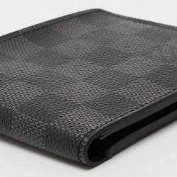 Pre Owned Louis Vuitton Damier Graphite Canvas Bifold Wallet