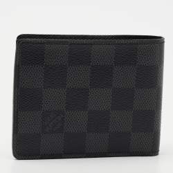 Pre Owned Louis Vuitton Damier Graphite Canvas Bifold Wallet