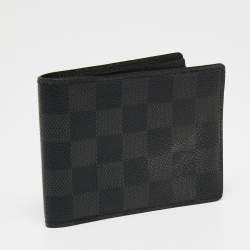 Pre Owned Louis Vuitton Damier Graphite Canvas Multiple Wallet