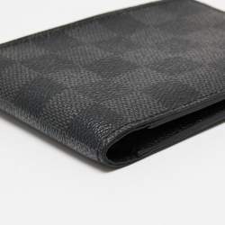 Pre Owned Louis Vuitton Damier Graphite Canvas Multiple Wallet