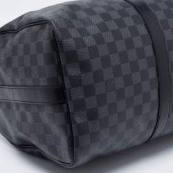 مملوكة مسبقًا حقيبة لوي فيتون كيبال باندولير 45 كانفاس دامييه غرافيت