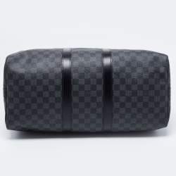 مملوكة مسبقًا حقيبة لوي فيتون كيبال باندولير 45 كانفاس دامييه غرافيت