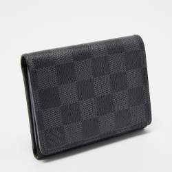 Pre Owned Louis Vuitton Damier Graphite Canvas Trifold Wallet