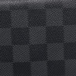 Pre Owned Louis Vuitton Damier Graphite Canvas Trifold Wallet