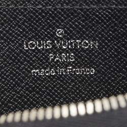 مملوكة مسبقًا Louis Vuitton Damier Graphite Canvas Vertical Zippy Coin Purse