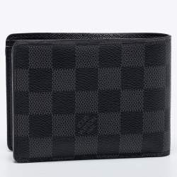 مملوكة مسبقًا Louis Vuitton Damier Graphite Canvas Multiple Wallet