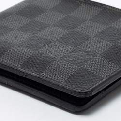 مملوكة مسبقًا Louis Vuitton Damier Graphite Canvas Multiple Wallet